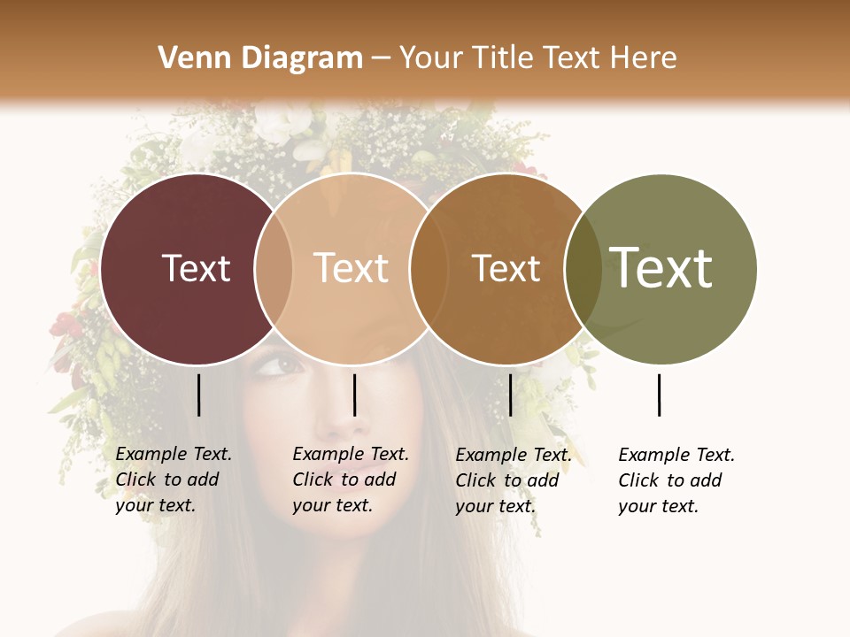 Flower Woman PowerPoint Template