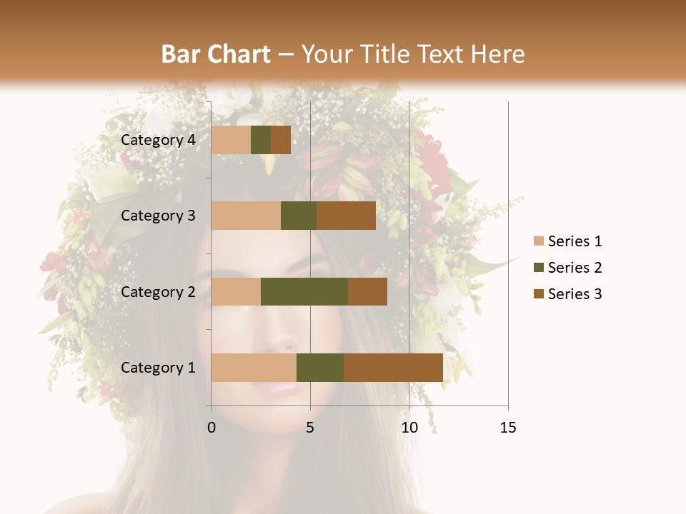 Flower Woman PowerPoint Template