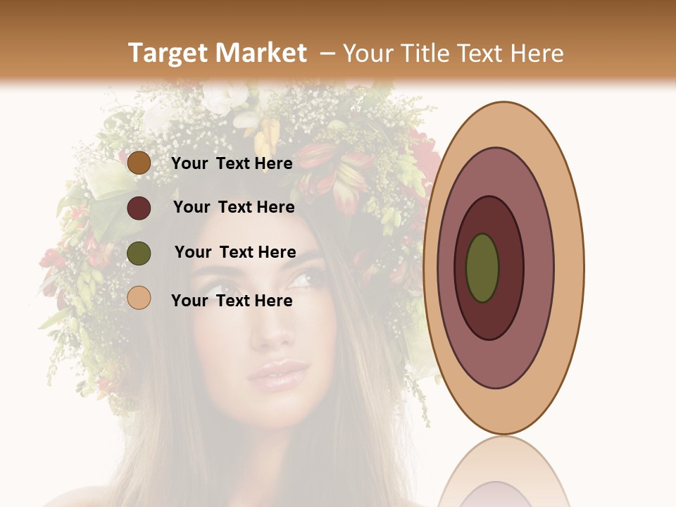 Flower Woman PowerPoint Template