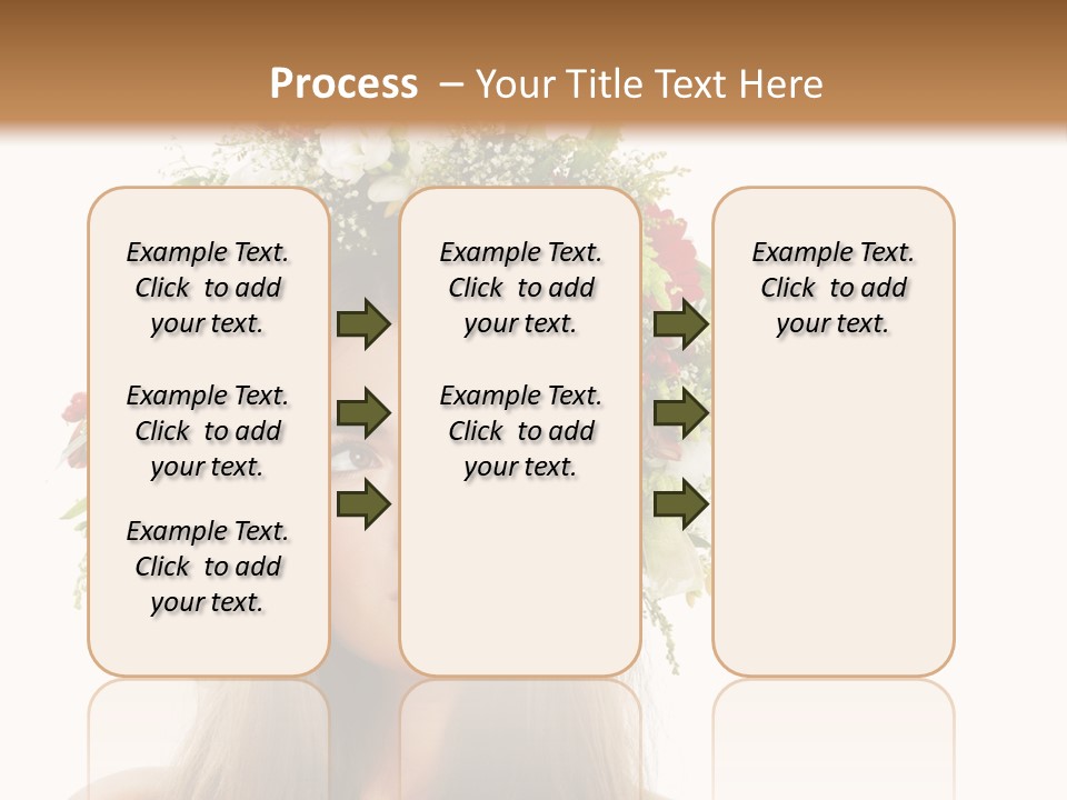 Flower Woman PowerPoint Template