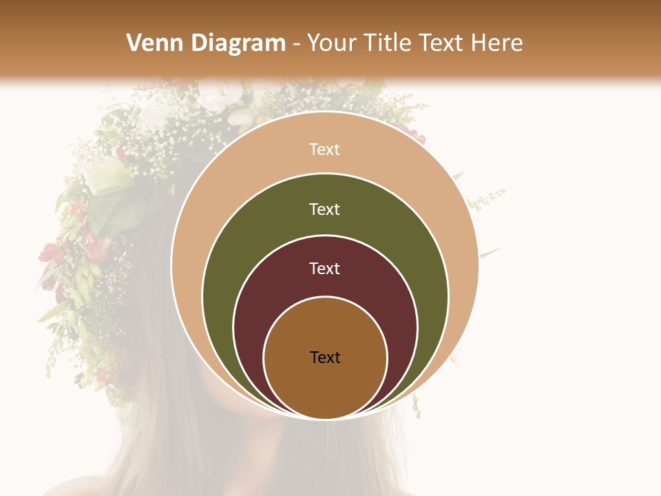 Flower Woman PowerPoint Template