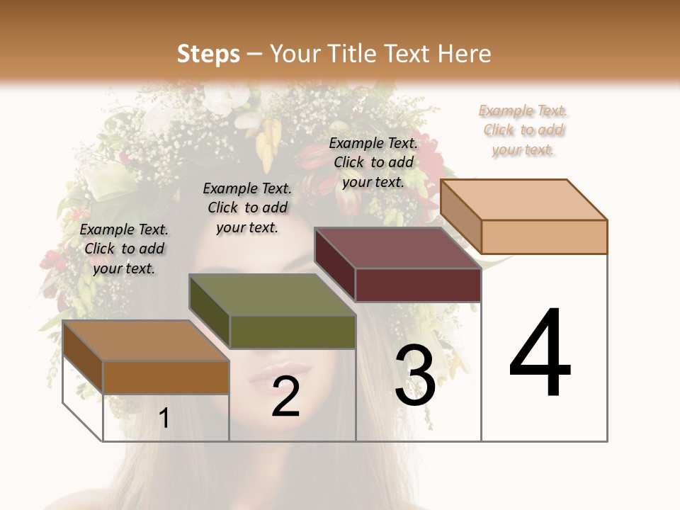 Flower Woman PowerPoint Template