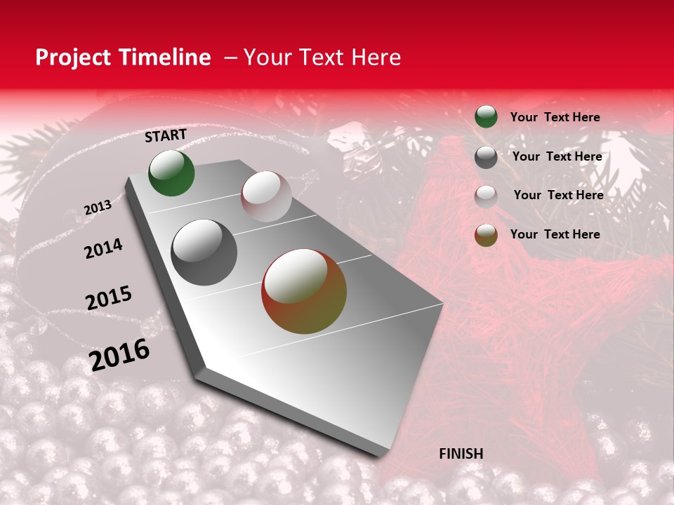 Shiny Shine Year PowerPoint Template