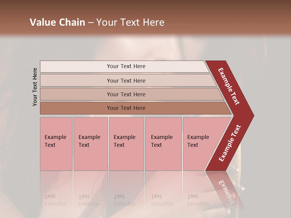 Beautiful Seduce Head PowerPoint Template