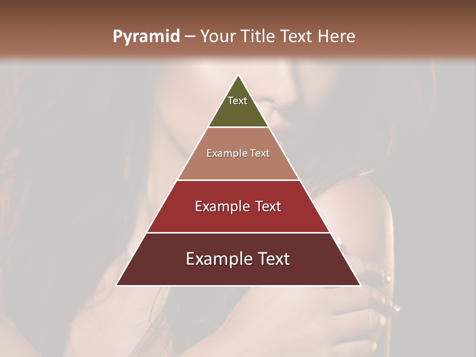 Beautiful Seduce Head PowerPoint Template