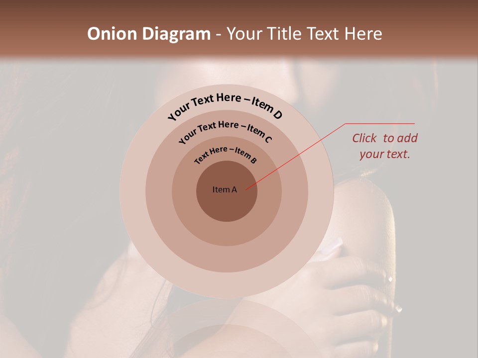 Beautiful Seduce Head PowerPoint Template