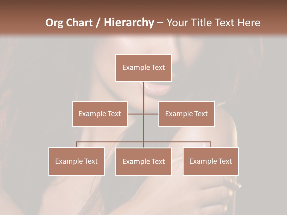 Beautiful Seduce Head PowerPoint Template