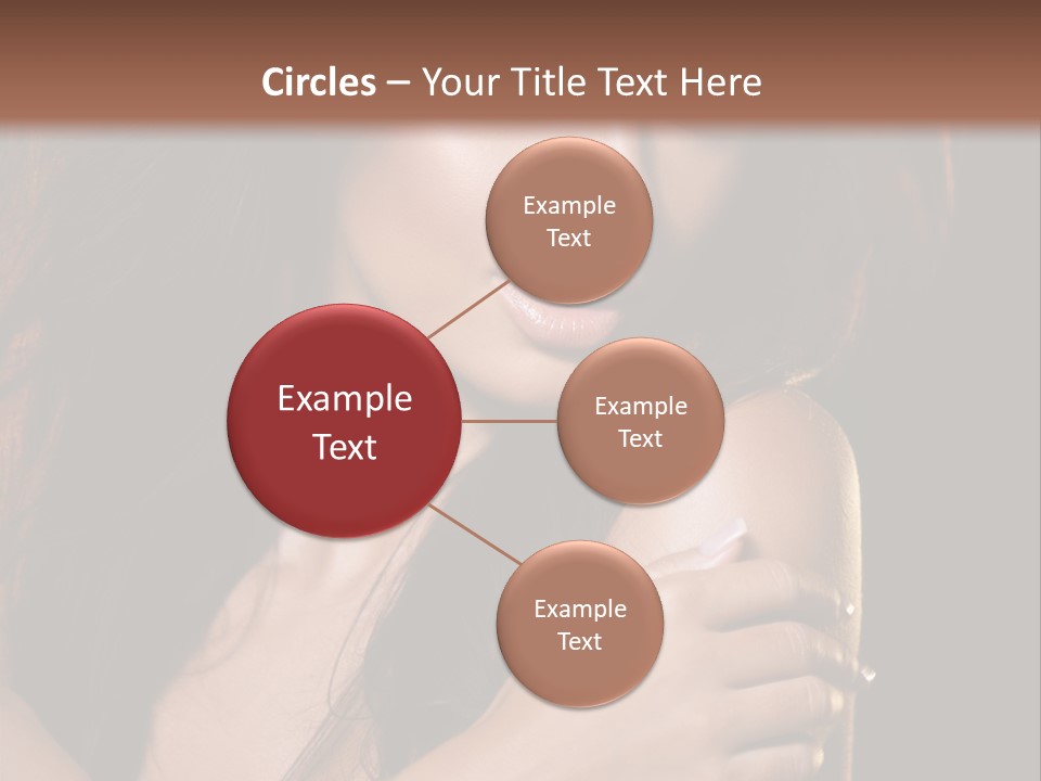 Beautiful Seduce Head PowerPoint Template