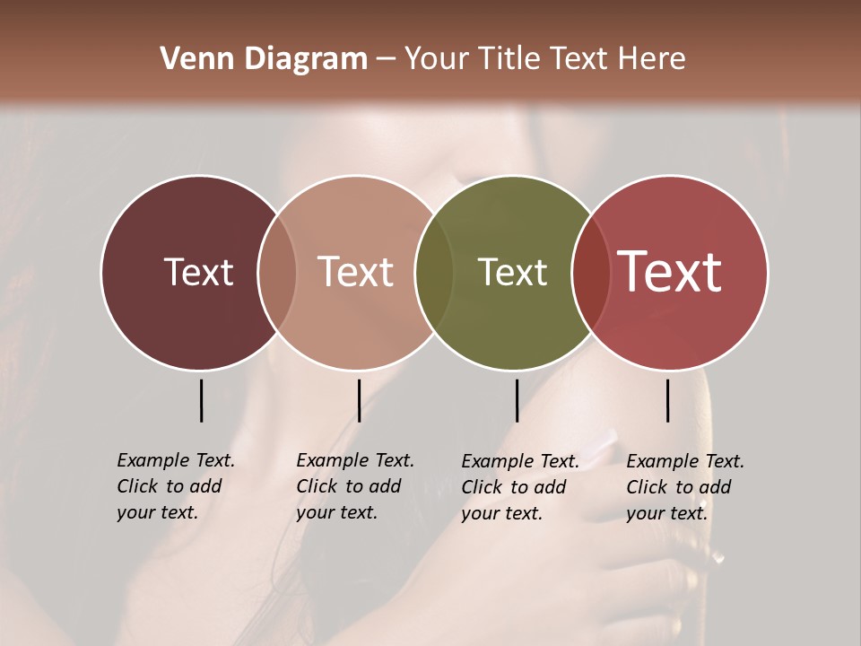 Beautiful Seduce Head PowerPoint Template