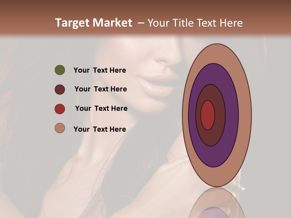 Beautiful Seduce Head PowerPoint Template