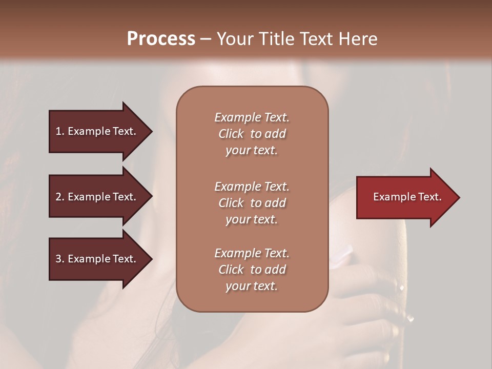 Beautiful Seduce Head PowerPoint Template