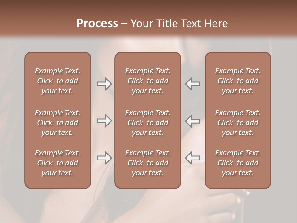 Beautiful Seduce Head PowerPoint Template