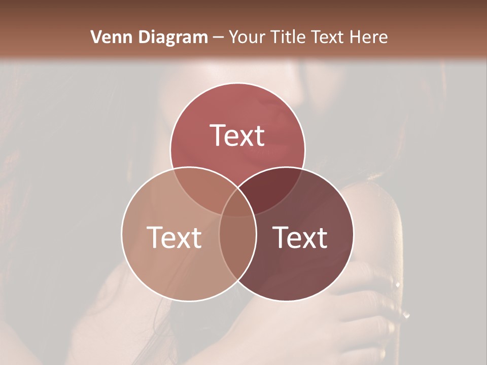 Beautiful Seduce Head PowerPoint Template