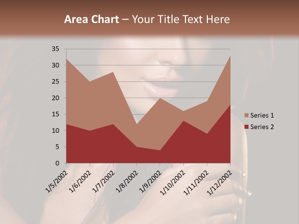 Beautiful Seduce Head PowerPoint Template