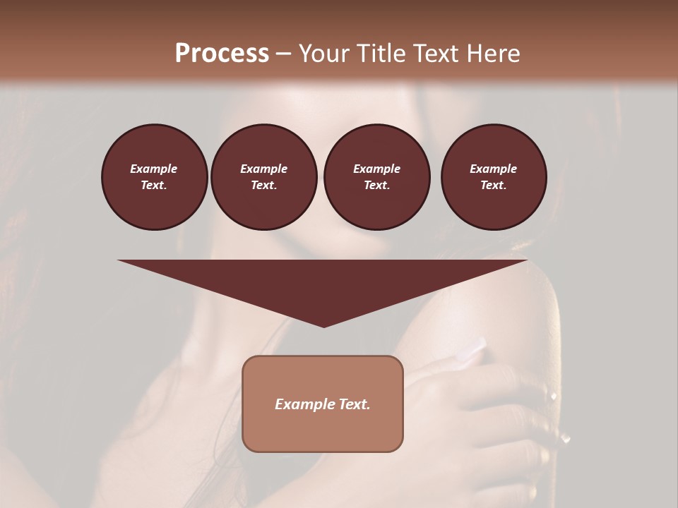Beautiful Seduce Head PowerPoint Template