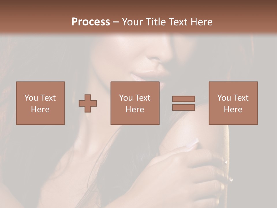 Beautiful Seduce Head PowerPoint Template
