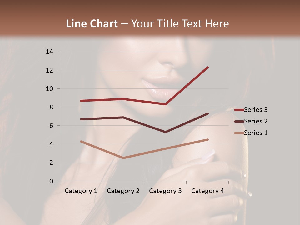 Beautiful Seduce Head PowerPoint Template