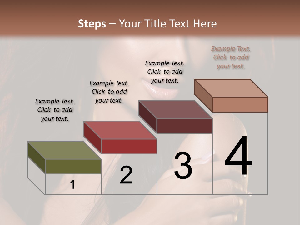 Beautiful Seduce Head PowerPoint Template