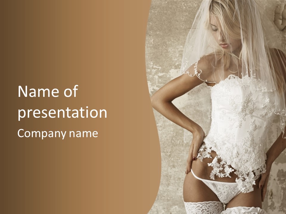 Sexy Attractive Beautiful PowerPoint Template