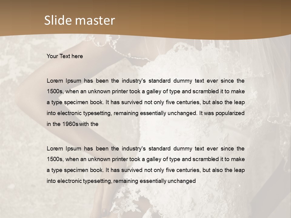 Sexy Attractive Beautiful PowerPoint Template