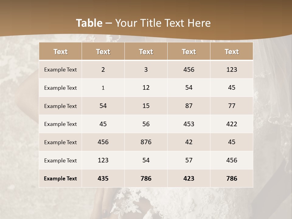 Sexy Attractive Beautiful PowerPoint Template