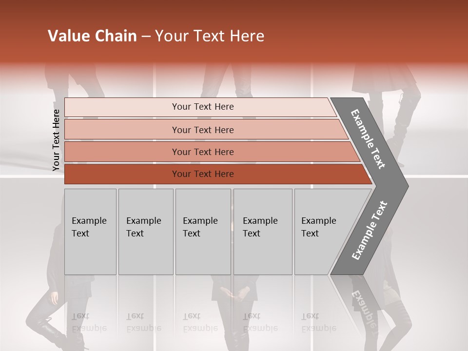 Fashion Model Poses PowerPoint Template