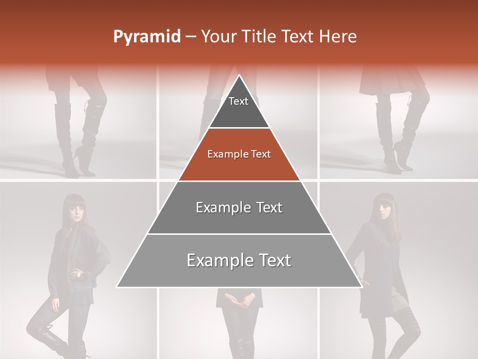 Fashion Model Poses PowerPoint Template