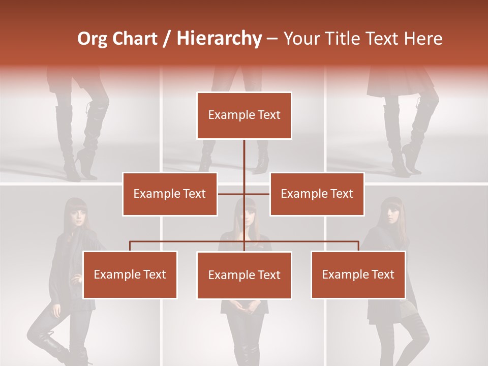 Fashion Model Poses PowerPoint Template