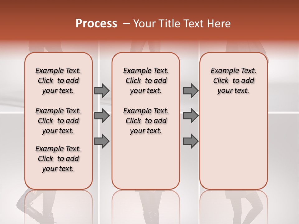 Fashion Model Poses PowerPoint Template