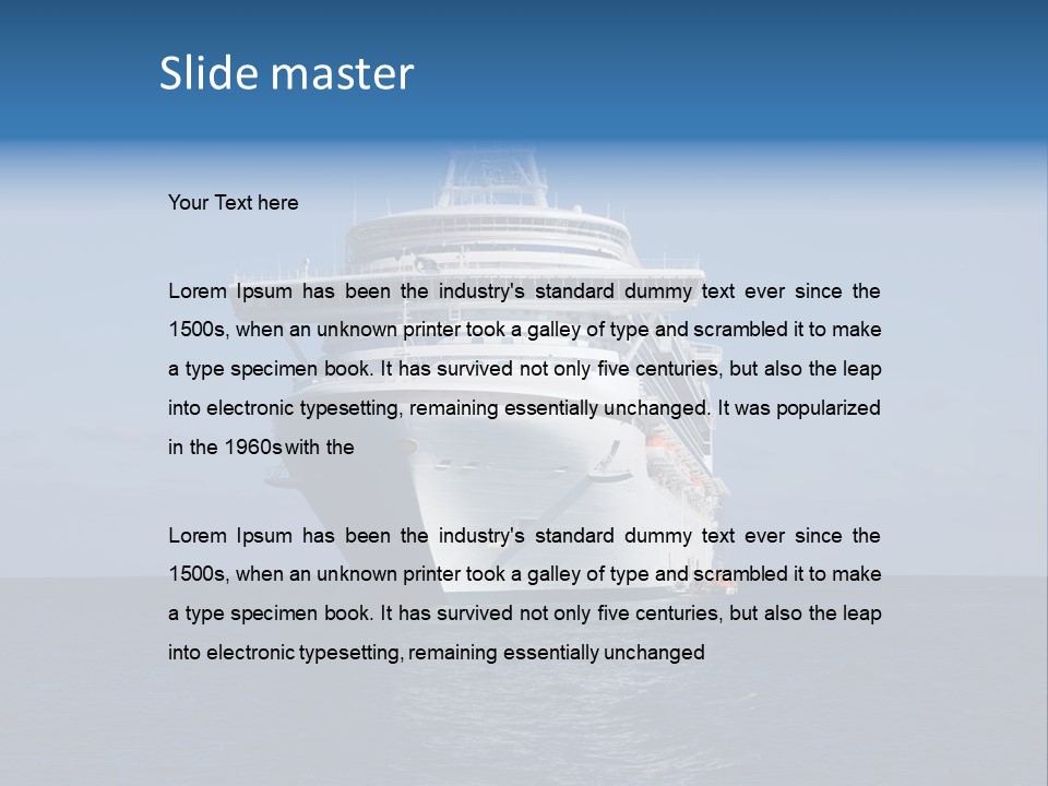 Emerald Princess PowerPoint Template