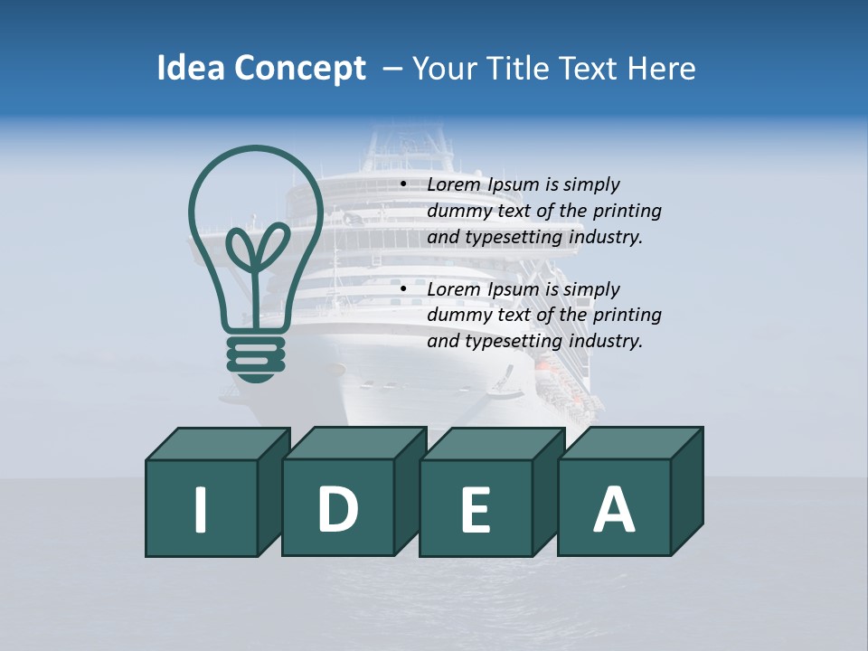 Emerald Princess PowerPoint Template
