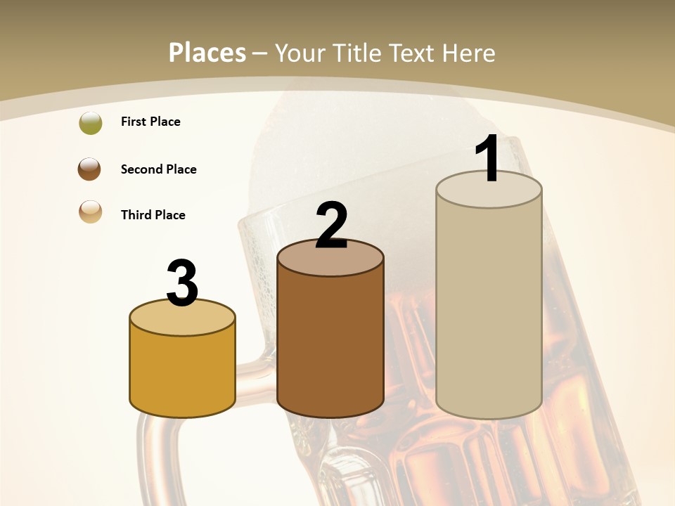 Drop Liquid Brown PowerPoint Template