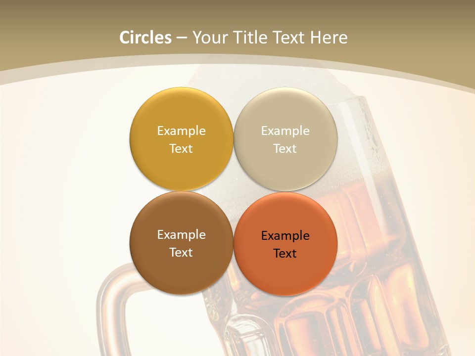 Drop Liquid Brown PowerPoint Template