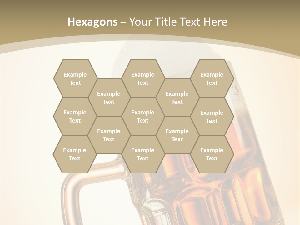 Drop Liquid Brown PowerPoint Template