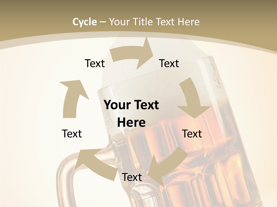 Drop Liquid Brown PowerPoint Template