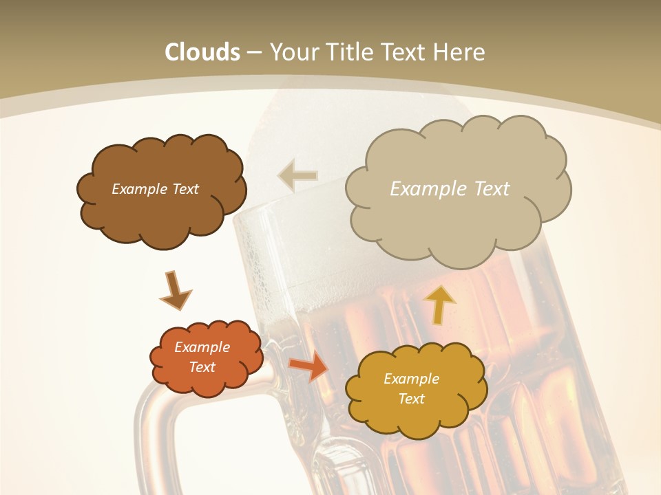 Drop Liquid Brown PowerPoint Template