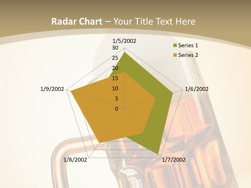 Drop Liquid Brown PowerPoint Template