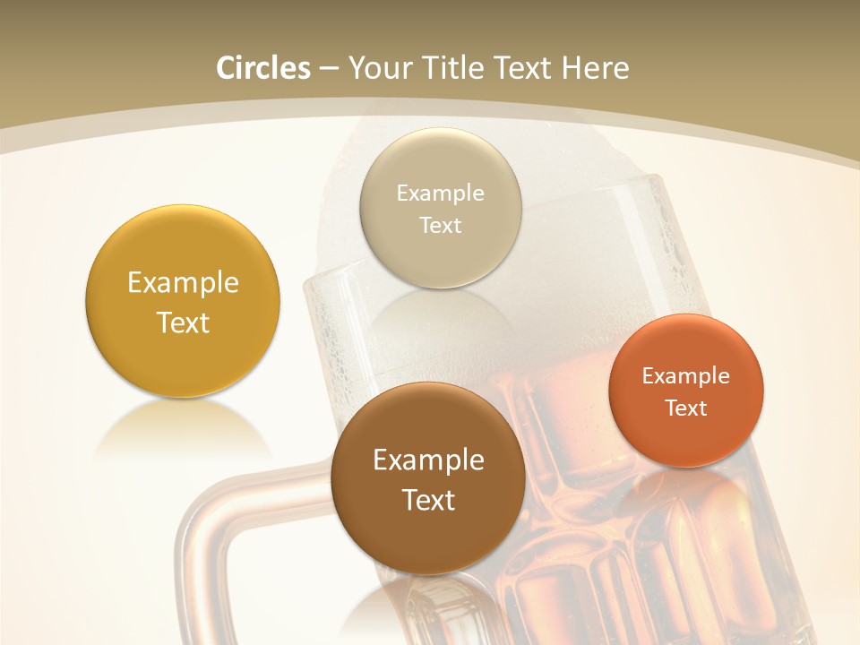 Drop Liquid Brown PowerPoint Template