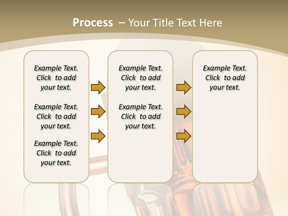 Drop Liquid Brown PowerPoint Template