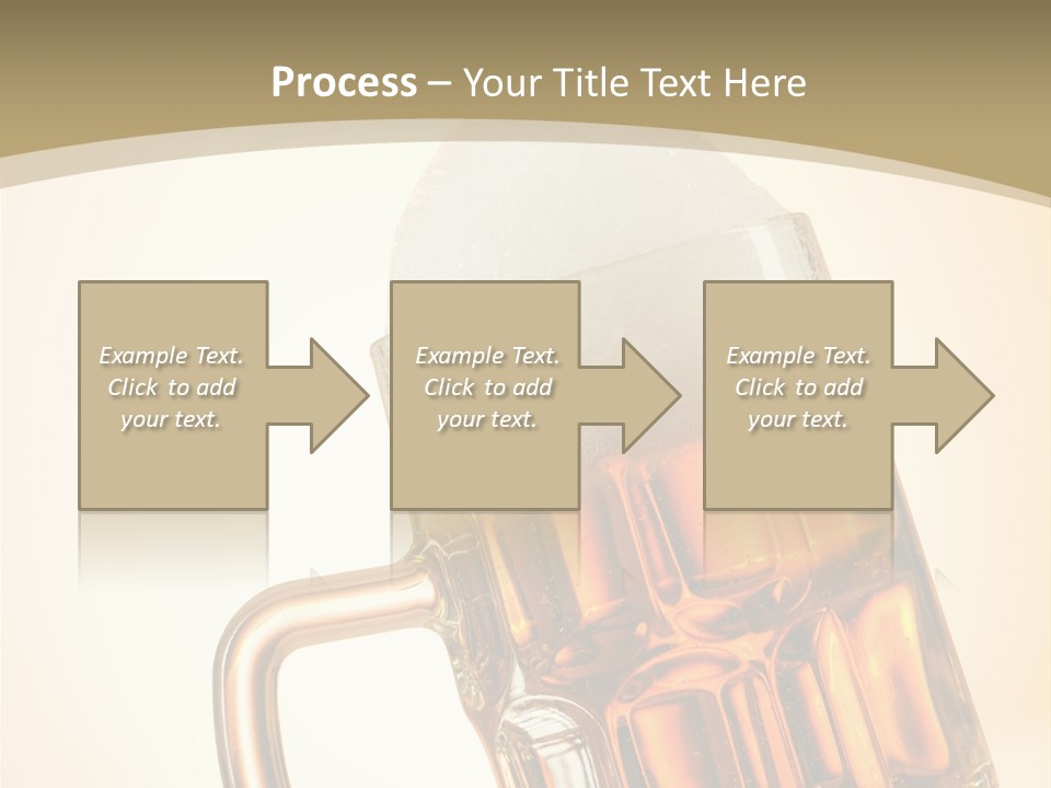 Drop Liquid Brown PowerPoint Template