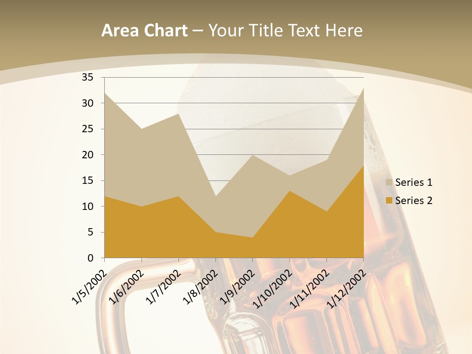 Drop Liquid Brown PowerPoint Template