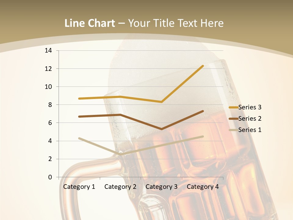 Drop Liquid Brown PowerPoint Template