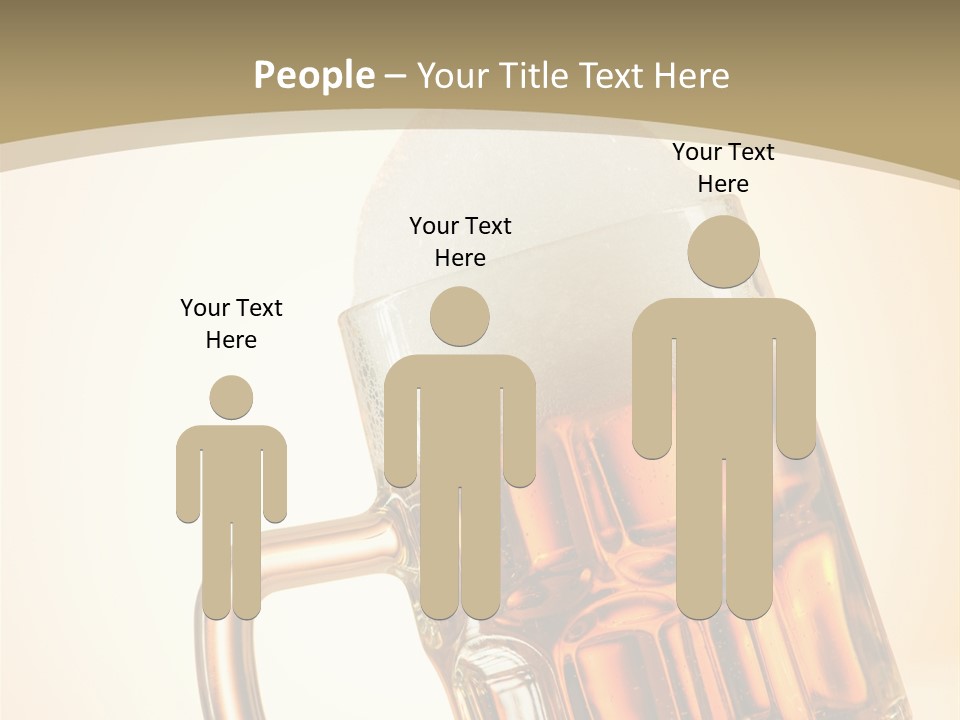 Drop Liquid Brown PowerPoint Template