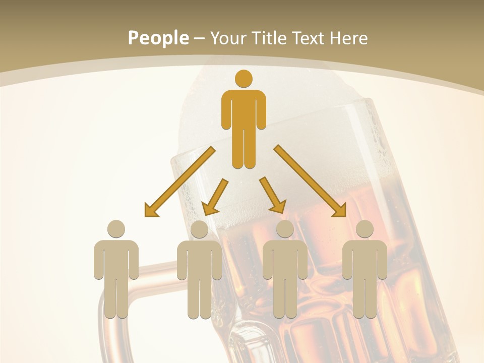 Drop Liquid Brown PowerPoint Template