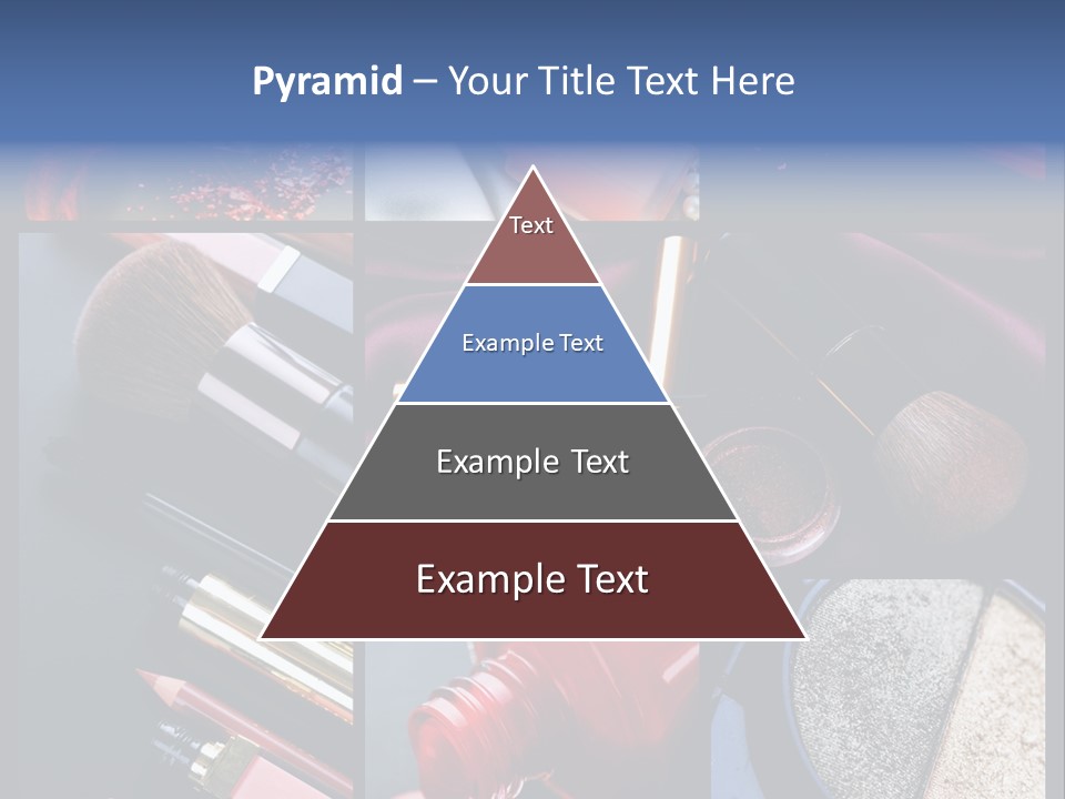 Nail Lipstick Products PowerPoint Template