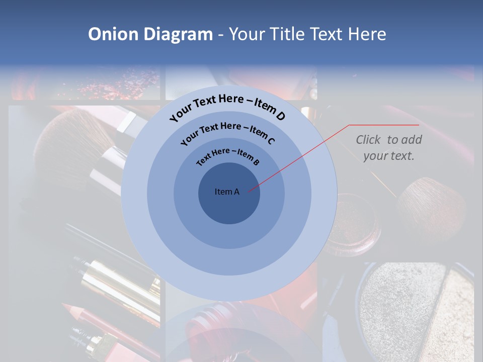 Nail Lipstick Products PowerPoint Template