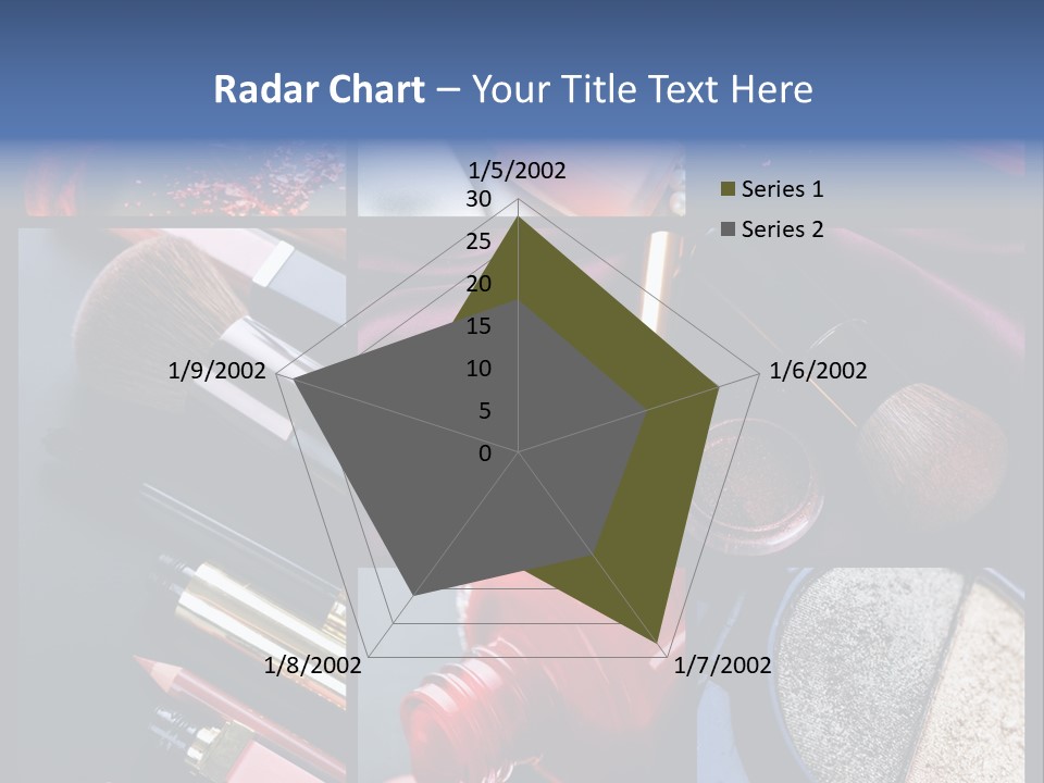 Nail Lipstick Products PowerPoint Template