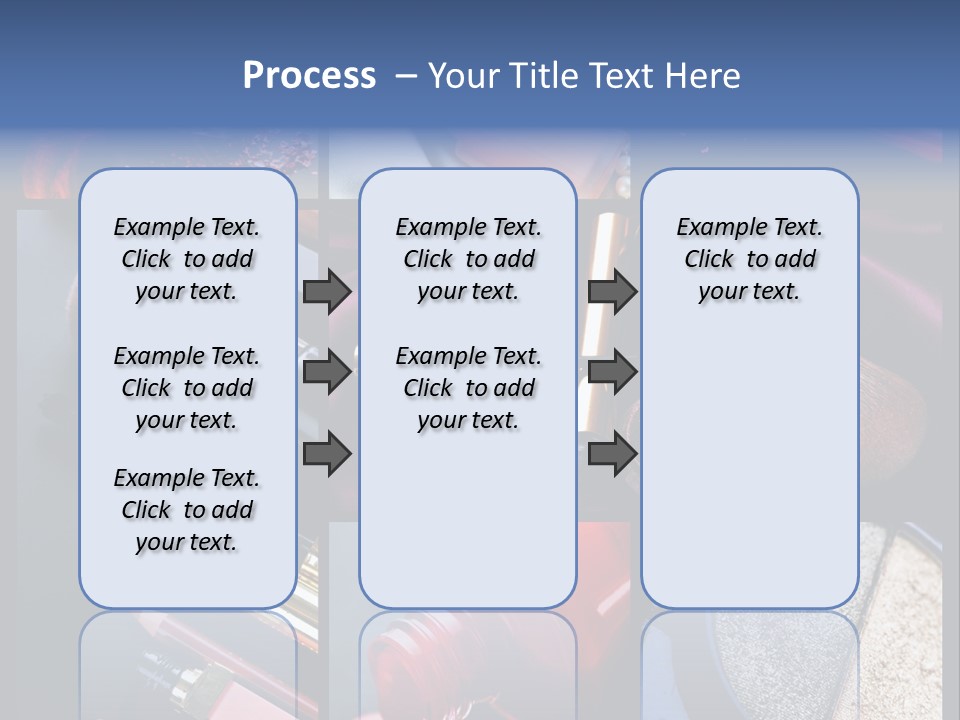 Nail Lipstick Products PowerPoint Template