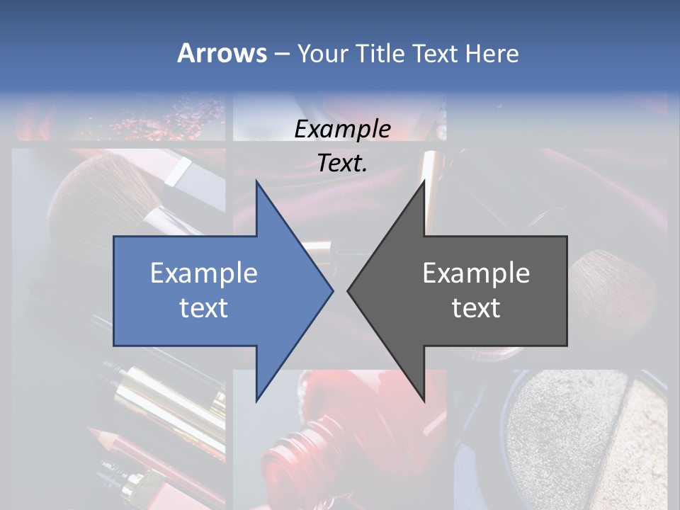 Nail Lipstick Products PowerPoint Template