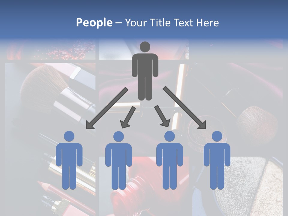 Nail Lipstick Products PowerPoint Template